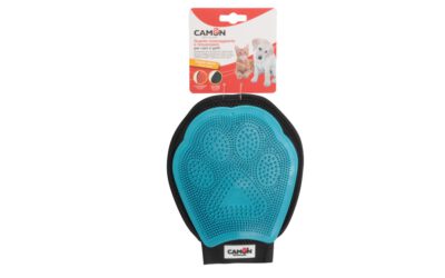 spazzola levapeli di colore azzurro